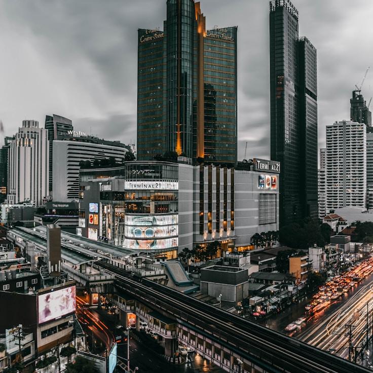 City skyline in Lisbon, Portugal